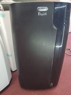 Get new ac's with warranty.  14000btu portable ac by delonghi penguin 🐧.  Over 750 square foot coverage.