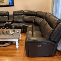 New Gray Power Recliner Sectional Couch / Free Delivery 