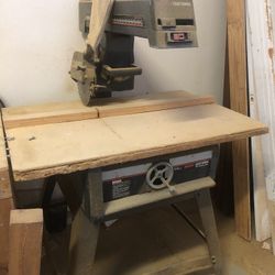 10 inch radial saw craftsman$130 OBO 