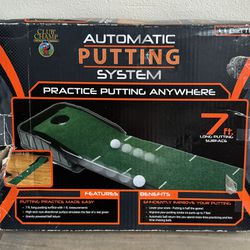 Automatic Putting System 7ft Green just $3 xox