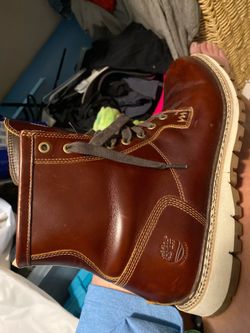 Timberland Leather Lace-Up Boots