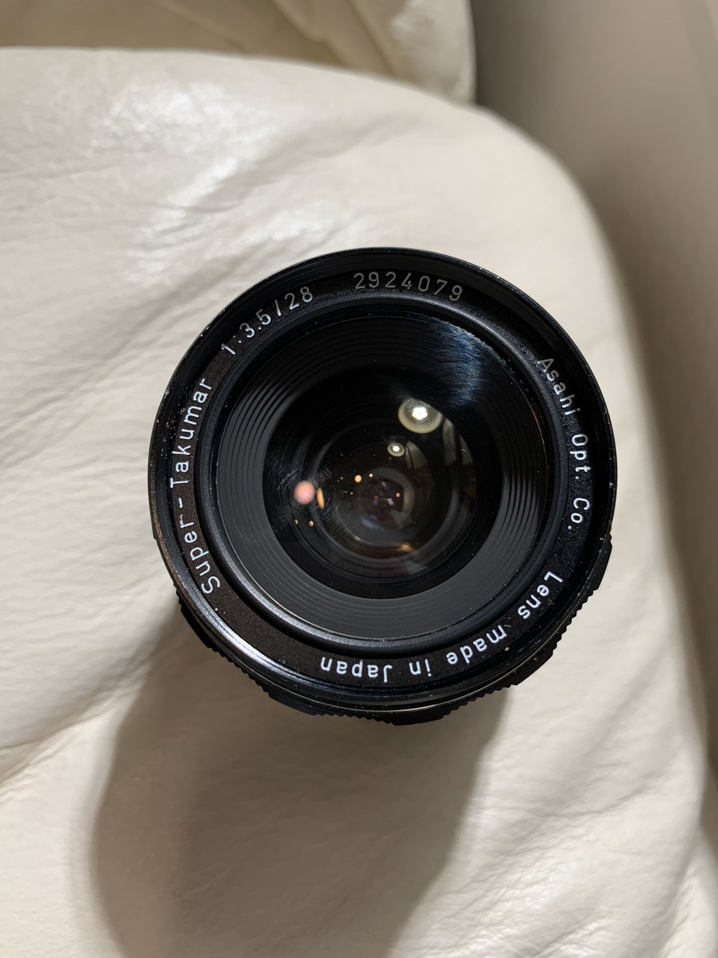 Pentax lens F3.5/28mm