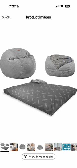 Corduroy brand beanbag/bed