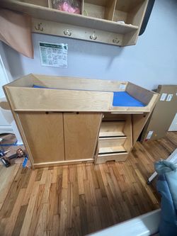 Toddler Birch Changing Table