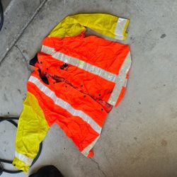 Caltrans Water Proof Jacket Vests And Bag