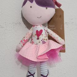 Doll Mamas & Papas Stuffed Plush Musical Princess Ballerina 