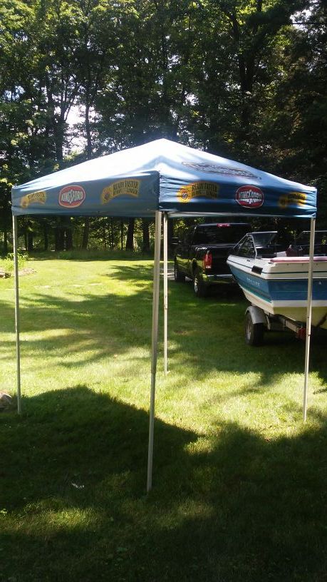 8x8 Ez-up Canopy Kingsford Charcoal