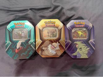 Pokemon Triple whammy tins