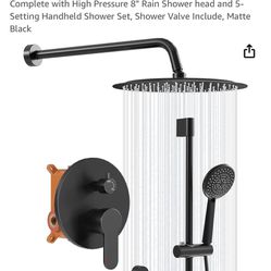 Brand New Shower Set Up 