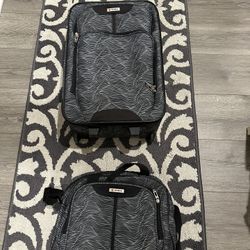 Suitcase With Hand Bag 