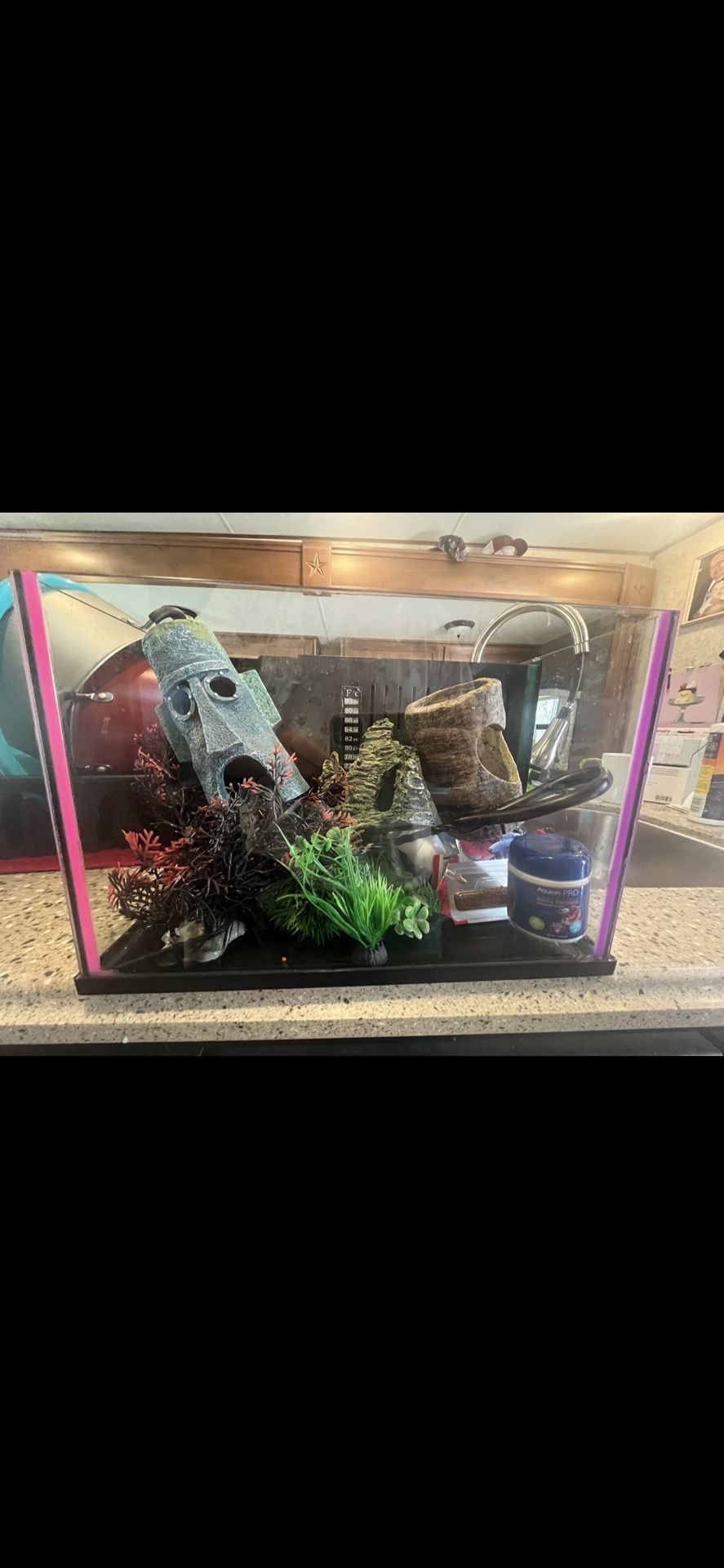 Fish Tank With Items