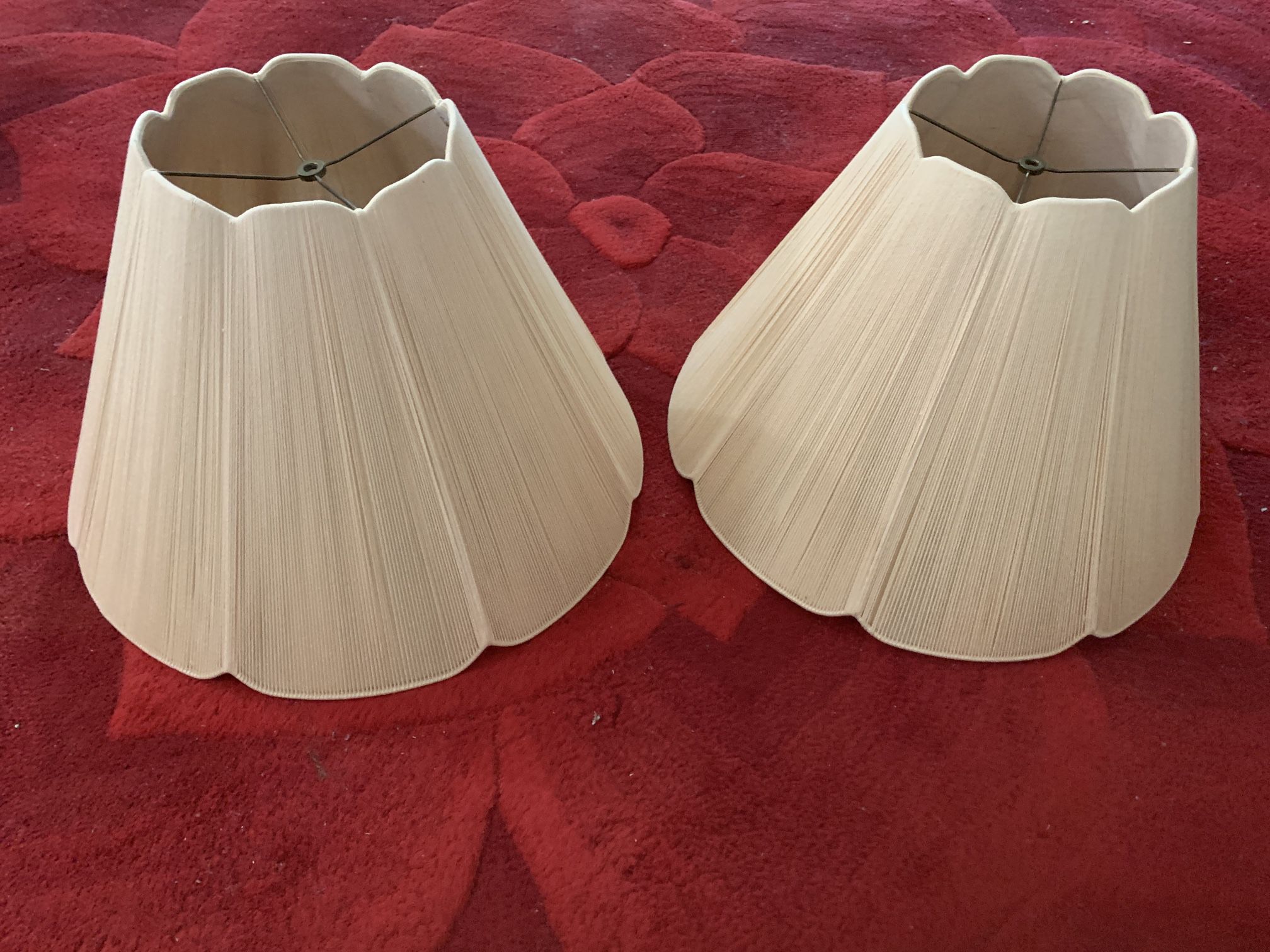 Lamp Shades Vintage / Hand Made By Hilo Steiner