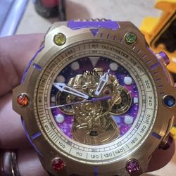 Invicta Thanos Infinity Gauntlet Marvel Watch Collectible 