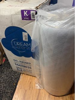 10” king memory foam mattress