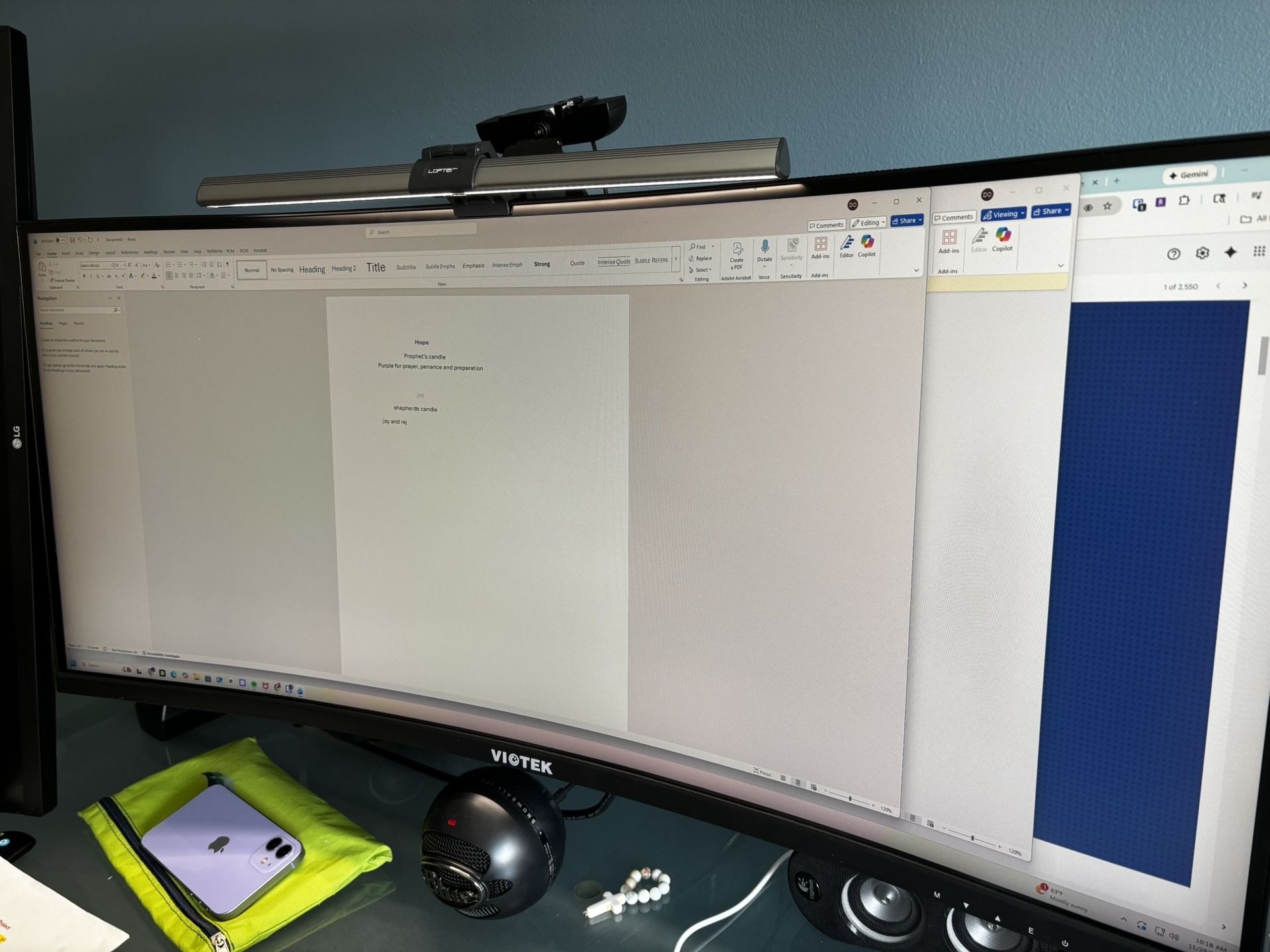 Viotek 34 Ultrawide Curved Monitor