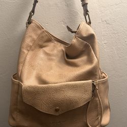 Darcy Marks Tote Bag Beige 