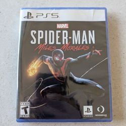 NEW PS5 Spider-Man Miles Morales SEALED