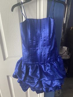 Dark Blue Short Dress