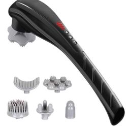 NEW Cordless Handheld Back Massager Rechargeable Electric Percussion Massage