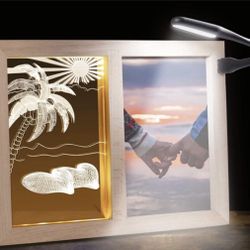 Wedding Picture Frame With Night Light 
