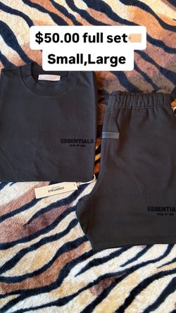 Fear of God Essentials T-Shirt and Shorts Set