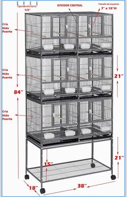 Large bird cage -  jaula grande