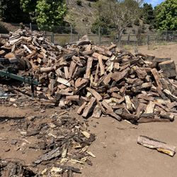 Firewood Seasoned Split Red Oak &avocado