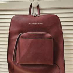 Melie blanco PU Backpack