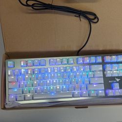 Full Size Brown Switch Rgb Gaming Keyboard 