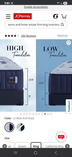 Stearns & Foster Estate 13.5" Ultra Firm Tight Top - Mattress Only