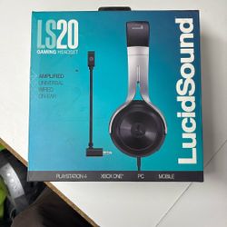 Lucid sound Gaming Headset New In Box