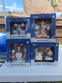 Nightmare Before Christmas Salt & Pepper Shakers