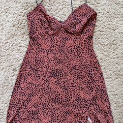 Prowlin' Leopard Mini Slip Dress