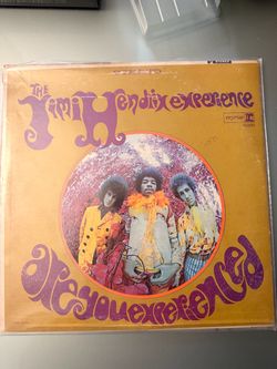 1967 Are You Experience Vinyl Record The Jimi Hendrix Experience
