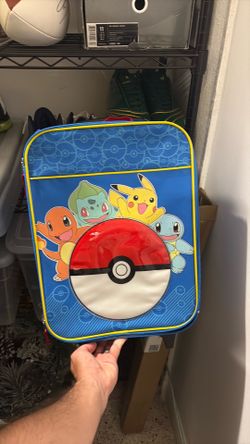 Pokemon vintage luggage bag