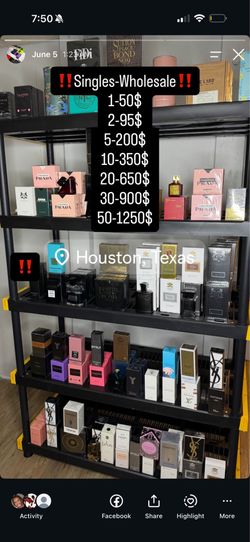 Men’s and women’s fragrances