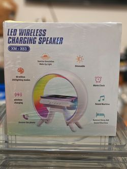 LED Wireless Charging Speaker XM-X63