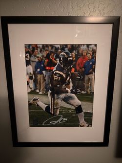 Ladainian Tomlinson 8x10 signed framed photo
