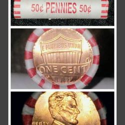 Selling out fast ( 2 ) 2025 Lincoln Shield Cent Uncirculated Sealed Bank Rolls...Last year of a legend!!!