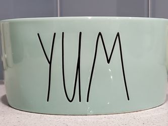rae dunn pet bowl large