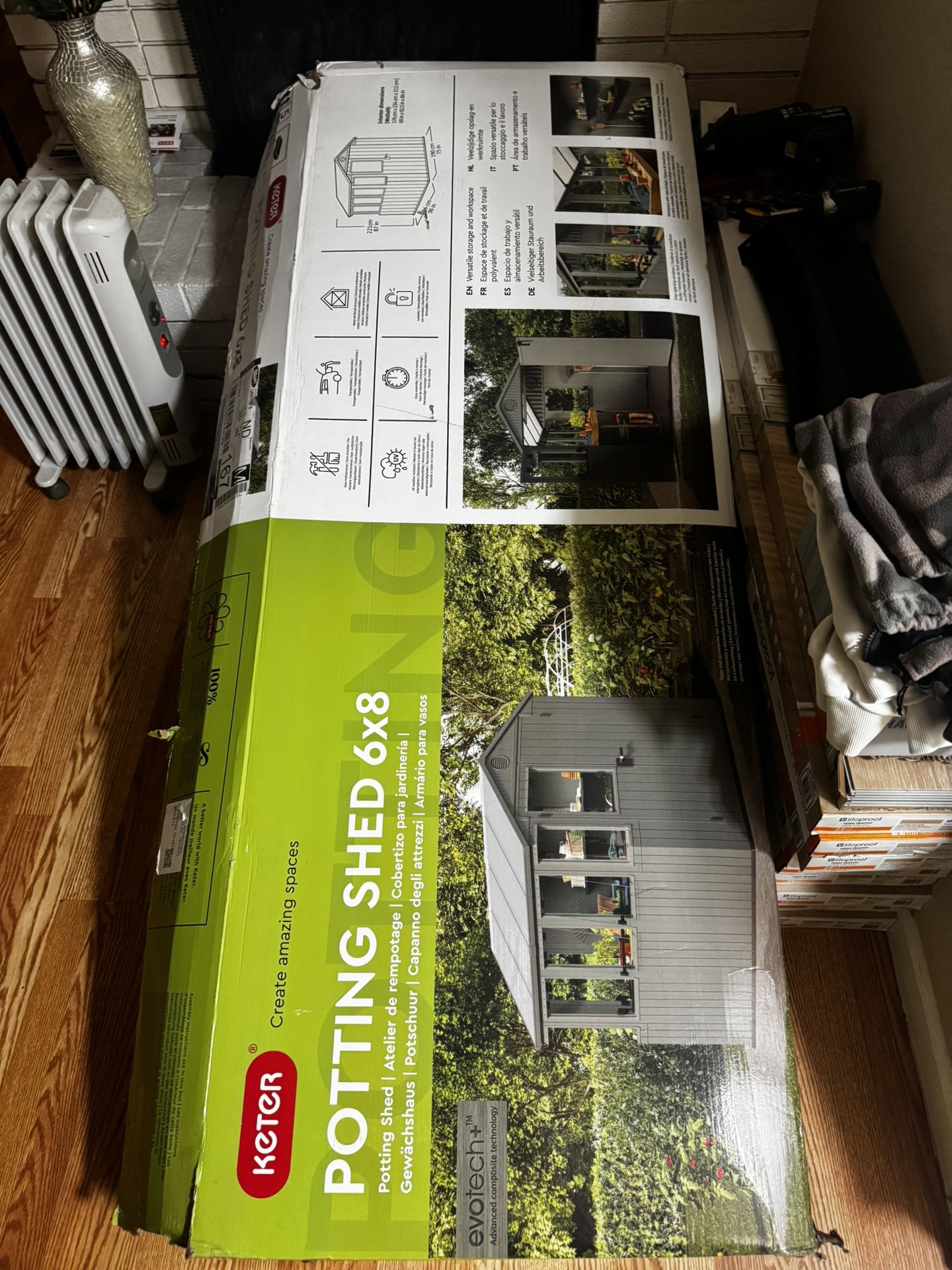 Keter 6x8 Potting Shed