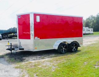 Wagon covered trailer