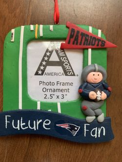 Patriots ornament photo frame