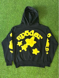 Black Beluga Sp5der Hoodie Size S