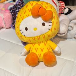 15” Hello Kitty Pineapple Large Stuffed Animal 