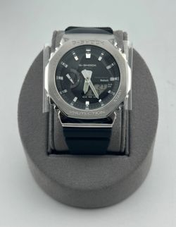 Casio G-Shock G-steel Tough Solar Bluetooth Black Watch GBM2100-1A New + Boxed