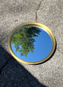 Schoolhouse brass Higgins mirror