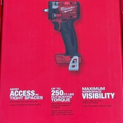 M18 FUEL GEN-3 18V Lithium-Ion Brushless Cordless 3/8 in. Compact Impact Wrench with Friction Ring (Tool-Only)
