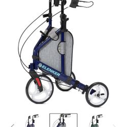 Elenker 3 Wheel Rollator Walker 