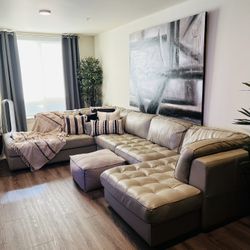 Italian Leather Sofa